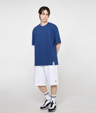 Flower Embroidery Bermuda Training Half Pants