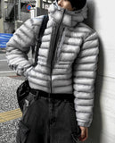 Semi Crop Shadow Geneshell Tech Gradient Lightweight Padding