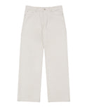 Solve Cream Semi-Wide Pants