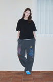 Blossom Bird Pigment Sweatpants