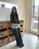 Doel Bootcut Washed Denim Pants