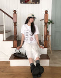 Code Vintage Lettering Short Sleeve
