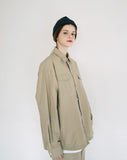 Daintree String Shirt Beige