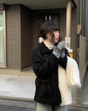 Posom Bokashi Knit Wool Muffler