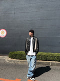 Roy Cat Washed Balloon Denim