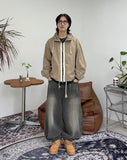 Bato Washed Balloon Denim Pants