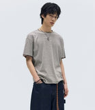STRIPE LAYERED HALF T