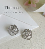 Shallowz Flower Cubic Earrings