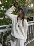 FORZEN CABLE KARA CARDIGAN