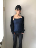 Pureble Open Long Sleeve Cardigan
