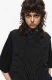 Shirring Hood Vest