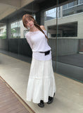 Dig Boat Neck Strap Off Mesh Knit