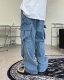 David Dart Cargo Denim Pants
