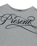 PRESENT ONE SHOULDER LS TEE