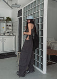 Side Zipper Pig Sleeveless