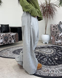Shallo button balloon sweatpants