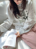 Rohini Dot Printing Sweatshirt