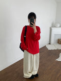 [unisex] Hatoyu Color Summer Boucle Over Knit