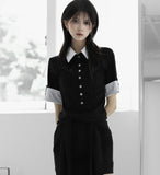 Claire Stripe Shirt Tee