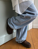 Zeon Side Stud Denim Pants