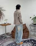 Laniel Patch Check Shirt