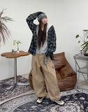 Niello Crop Hooded Zip-Up
