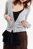 Bella vintage layered cardigan