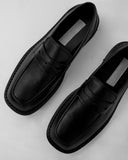 Coen square penny loafers