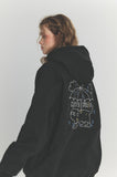 HATE RAIN Embroidered Hoodie
