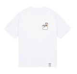 Socks Drawing Smile Logo Short Sleeve Tee