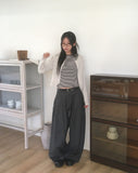 [MADE] Recall double pin tuck wide slacks pants