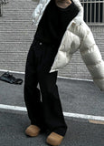 Winter Pintuck Cotton Pants