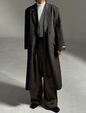 Grace Herringbone Wool Coat