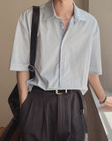Basic Air Crop Short Sleeve Shirt