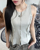 Bedon Pigment Cut Sleeveless