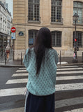 DIA Argyle Over Wool Knitwear