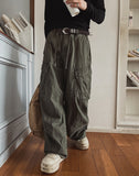Willy Washed Vintage Diagonal Cargo Pants