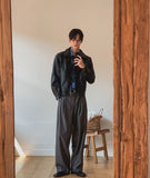 Roarc Two-Tuck Wide Slacks