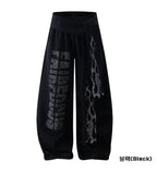 Manny Strap Printing Balloon Sweatpants