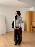 Muyous Cotton Wide Pants