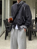 Matte varsity jacket