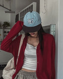 Betty Cotton Color Matching Camp Cap