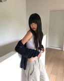 Gyuni See-through Hood Zip-Up