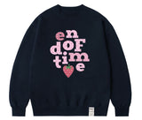 Berry END OF TIME Sweatshirt