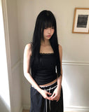 Yorin Lace Sleeveless Top with Built-in Cup