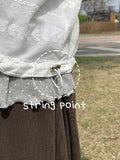 Cocktab Summer Frill Hood Zip-Up Jumper