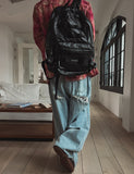 Hippo Damage Wide Baggy Denim