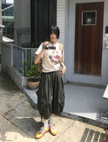 DIAGONAL POCKET BERMUDA PANTS