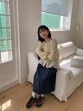 Calan Cotton Banding Long Skirt