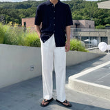 Randy linen belte slacks